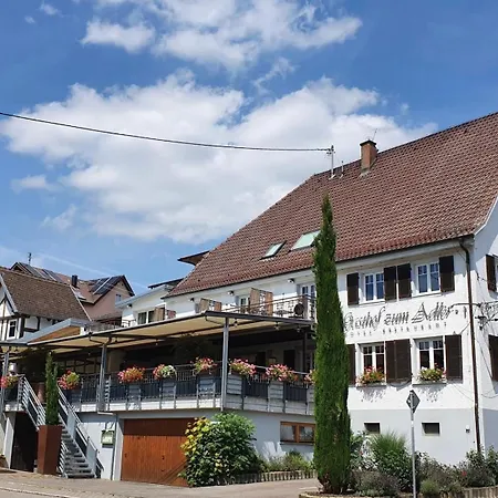 ホテル Zum Adler - Wahlwies-3 Km Z Bodensee Geoeffnet - Rest-mo-di-geschl 3*